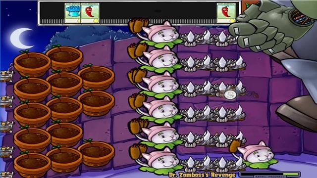 Plants vs Zombies Hack Morelull Scaredy Shroom vs Dr. Zomboss смотреть онлайн