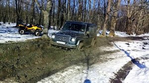 Что может гелик на бездорожье? Гелик может ВСЕ! Nissan Patrol против ГЕЛЕНДВАГЕНА