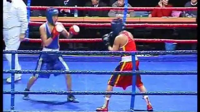 Спорт. Бокс. Чемпионат Бишкека-2008. Сапарбек уулу Тилек-Анарбай уулу Абдилай. смотреть онлайн