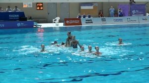 Синхронное плавание | Россия, Москва-1 | Комбинированная программа | Казань, 21.04.2019