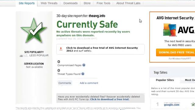 AVG Search Shield смотреть онлайн