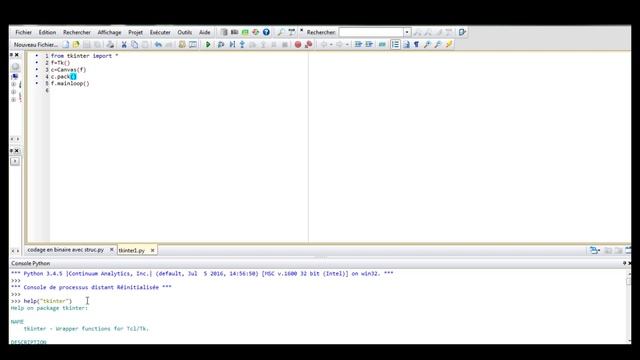 Programmation Python #33 - présentation du module tkinter смотреть онлайн