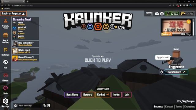 How To Get Krunker.io Mod MENU (AIMBOT/ALL SKINS/ESP) смотреть онлайн