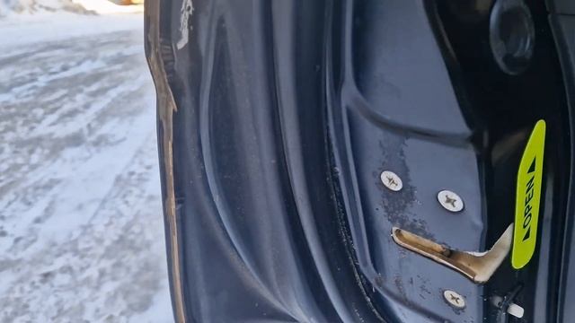 Металлическая защита краёв двери с завода? смотреть онлайн