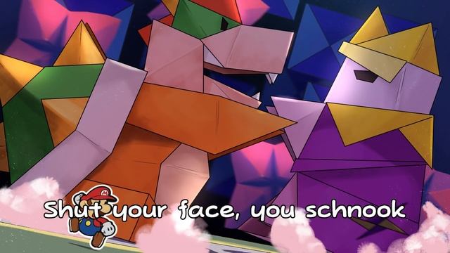 The Final Fold (King Olly Suite) WITH LYRICS - Paper Mario: The Origami King Cover смотреть онлайн
