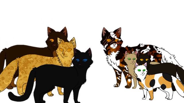 Коты Воители в двух словах//🍁Месть Кленовницы в двух словах🍁// смотреть онлайн