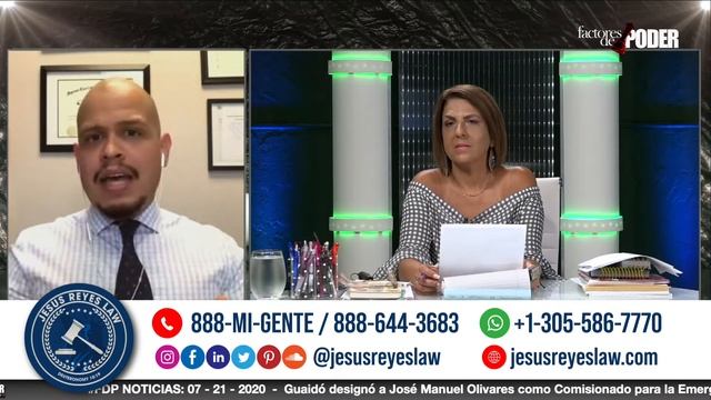 ¿Varado en USA por el Covid19? Abogado de #Inmigración Jesus Reyes explica. смотреть онлайн