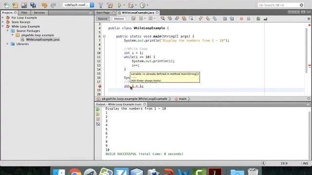 Java Coding Demo: While Loop and Do...While Loop смотреть онлайн