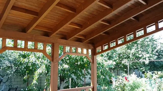 Навес для автомобиля, терраса, веранда - три в одном лице от Prosperitas смотреть онлайн