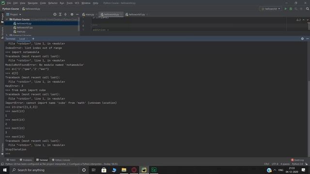 Python | Tutorials | Common Errors in Python | Beginner Module | Learn Easier in 6HRS Course смотреть онлайн
