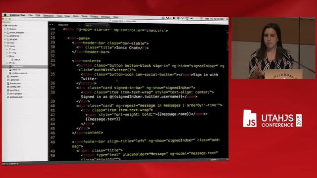 Building Awesome Hybrid Apps with Firebase and Ionic by Sara Robinson смотреть онлайн