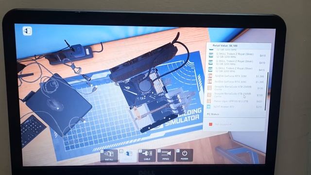 Does two GPU's in a SLI bridge increase you 3DMark FPS? - PC Building Simulator Gameplay смотреть онлайн
