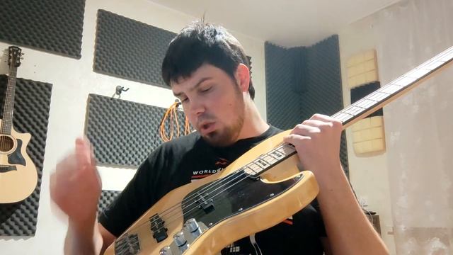 Обзор бас-гитары DeSalvo Jazz Bass / Ставлю дешёвый гриф на дорогую деку Fender / Гитаростроение / смотреть онлайн