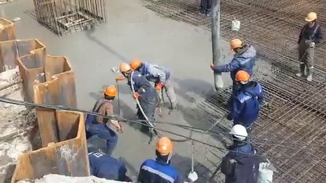 Заливаем плиту перекрытия смотреть онлайн