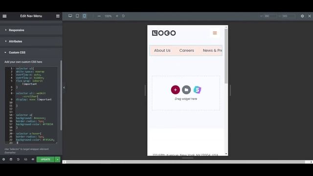 How To Make Mobile Horizontal Scrollable Menu In Elementor || DCreato Academy смотреть онлайн