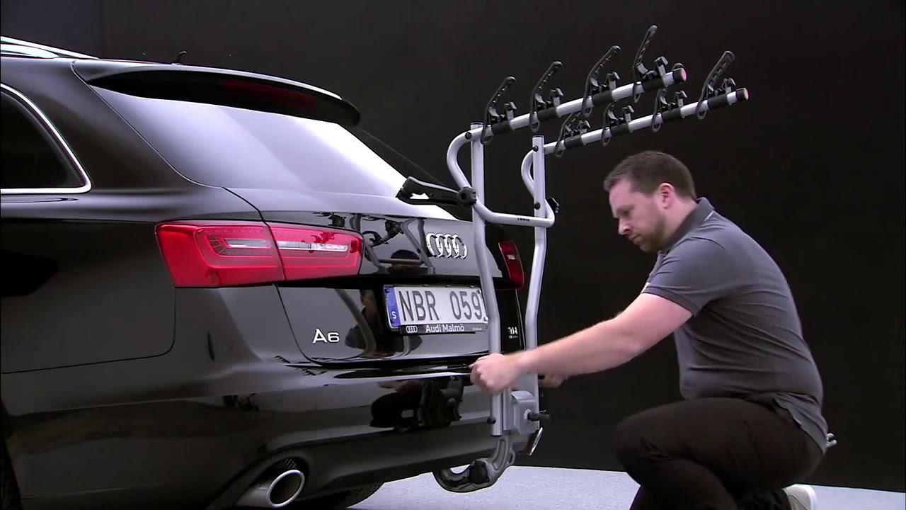 Крепление на фаркоп для 4-х велосипедов Thule HangOn 9708