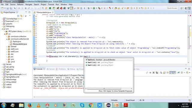 S24 Java - Collection (List) смотреть онлайн