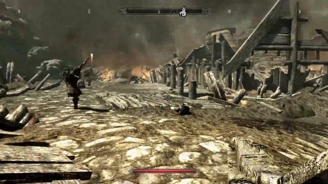 The Elder Scrolls V Skyrim Benchmark AMD FX 8120 4Ghz XFX ATI 6950 2GB смотреть онлайн