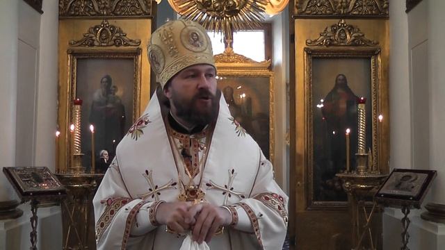 Митрополит Волоколамский Иларион. Проповедь от 23.07.2017. смотреть онлайн