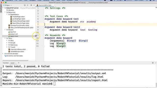 Robot Framework Tutorial #19 - Arguments in Robot Framework смотреть онлайн