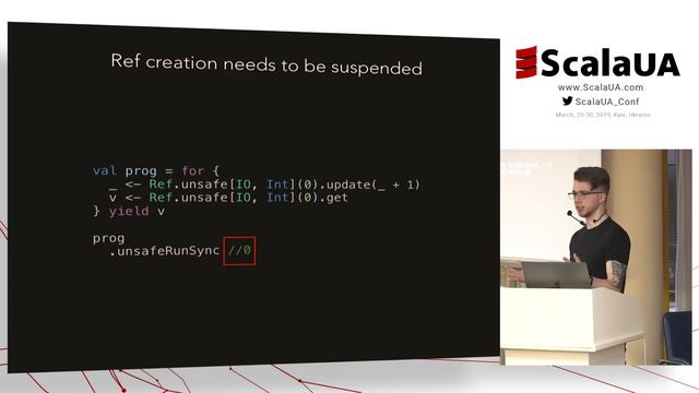 Jakub Kozłowski at #ScalaUA - Conquering Concurrency with Functional Programming смотреть онлайн