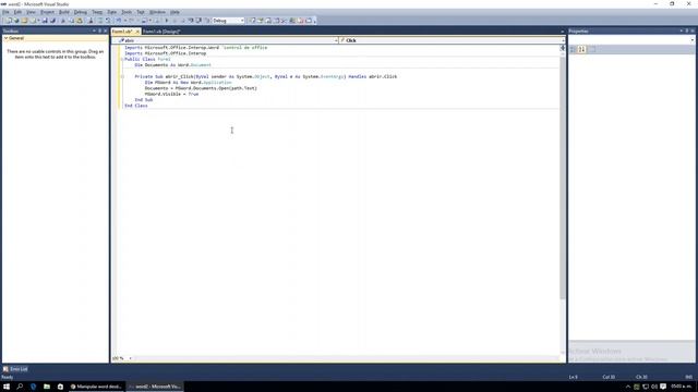 Manipular word desde VB.net? смотреть онлайн