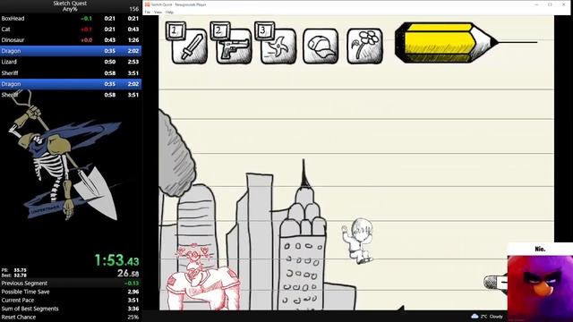 Sketch Quest in 3:41 смотреть онлайн