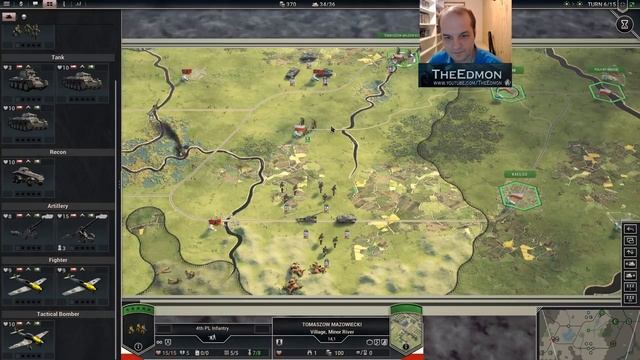 Panzer Corps 2 - Generalissimus Campaign - Episode 1 - Poland South смотреть онлайн