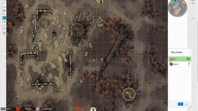 Арена Темпуса #7 - D&D PvP Монах Путь Открытой Ладони vs Следопыт Повелитель Зверей - 5 уровень смотреть онлайн