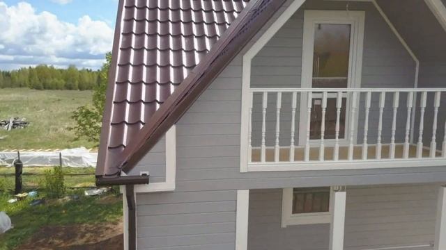 баня из бруса 6х6м дер. "Городно". Объект сдан 20.05.2020 ||| СК Дачник смотреть онлайн
