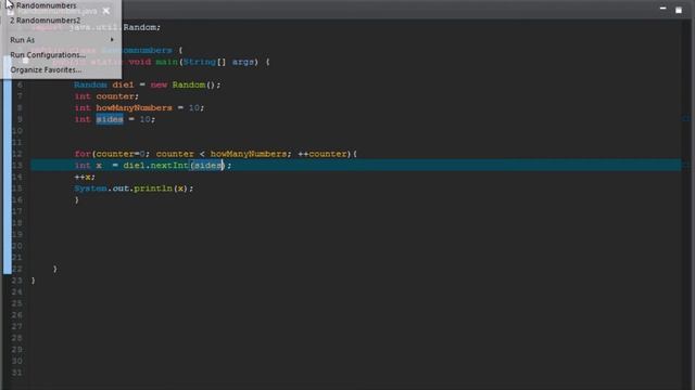 Beginner Java Tutorial - Random Number Generator - Part 3 (Dice Roll Program) смотреть онлайн