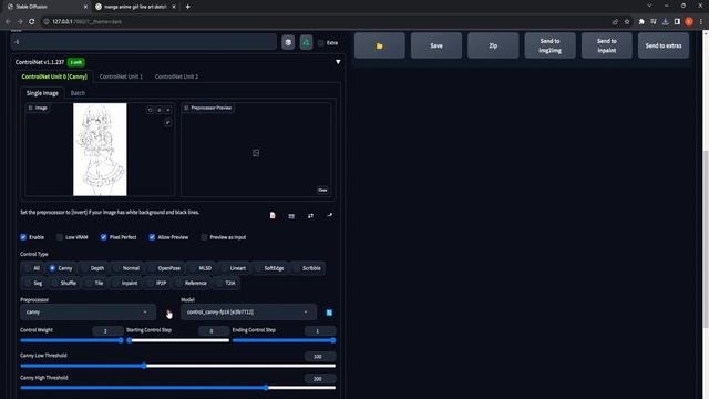 Sketch Colorization | Stable Diffusion & ControlNet смотреть онлайн