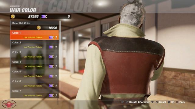 DOA 6 All Male Characters Change Hair Color Customization | Dead Or Alive 6