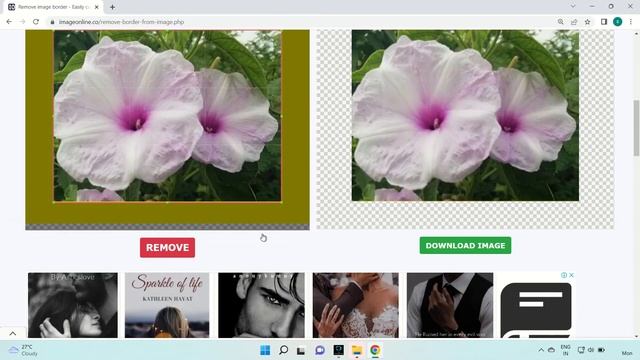 Remove image border - imageonline.co смотреть онлайн