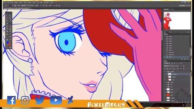 [Persona 5] Panther - Time Lapse смотреть онлайн