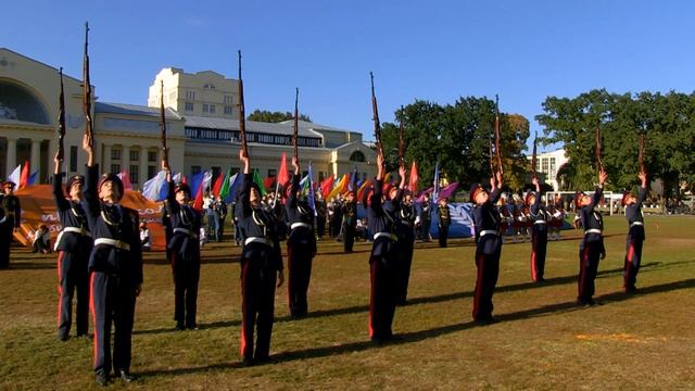 Выступление карабинеров на Дне первокурсника в НПИ 30 09 2021.mp4 смотреть онлайн