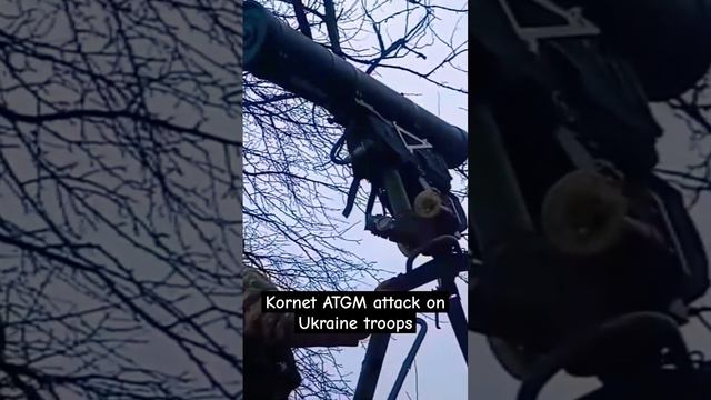 Russian Kornet ATGM in action смотреть онлайн