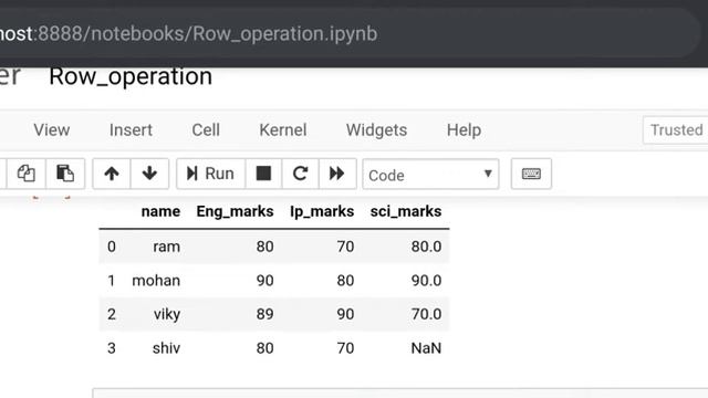 ADDING ROWS TO DATAFRAME IN PYTHON USING append(),loc(),iloc() смотреть онлайн