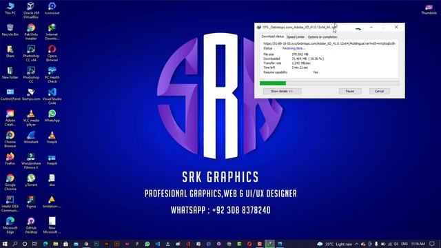 Adobe XD Overview in Urdu | Download & Install | User interface & Artboard | SRK Graphics смотреть онлайн