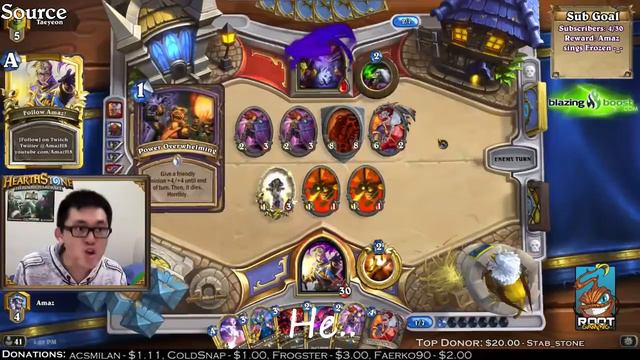 Hearthstone - Funny Moments and Epic Fail #4 (30 урона за ход) смотреть онлайн