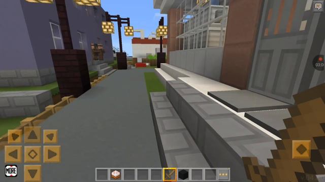 Обзор городка в Локикрафт. Тачки, Ашан, яхтклуб. смотреть онлайн