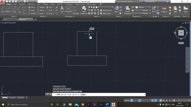 Orthographic views part 4 | Autocad tutorial | Engineering graphics | Schyuler plus смотреть онлайн