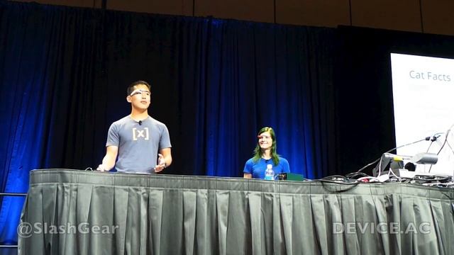 Google Glass developers use Cat Facts to explain Mirror API смотреть онлайн