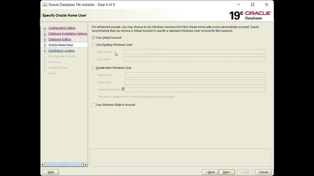 Oracle 19c Installation Windows 11 смотреть онлайн