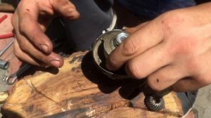 Замена редукторной пары ремонт разборка редуктора триммера