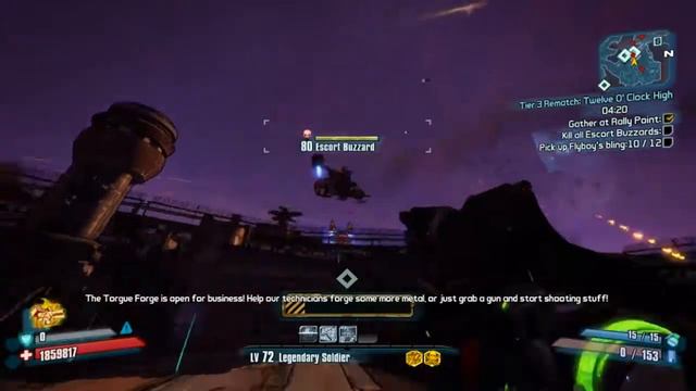 Borderlands 2: 1:11 12 O'clock High w/AXTON! смотреть онлайн