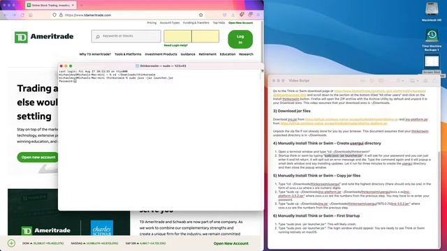 Running Think or Swim Natively on Apple Silicon Macs смотреть онлайн