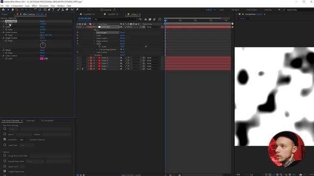 Стилизованная топографическая 3D карта в After Effects смотреть онлайн