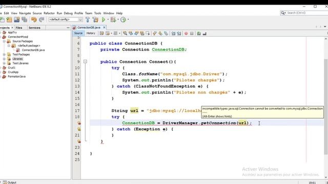 Formation Java avec SQL Server / MySQL en 2022 #06. Connexion Java avec MySQL et NetBeans смотреть онлайн