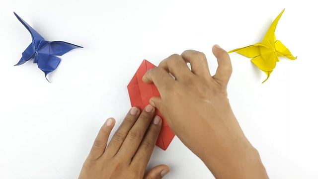 How to make Origami Butterfly in 5 Minutes | Farhad Lead Collection | Origami Butterfly смотреть онлайн